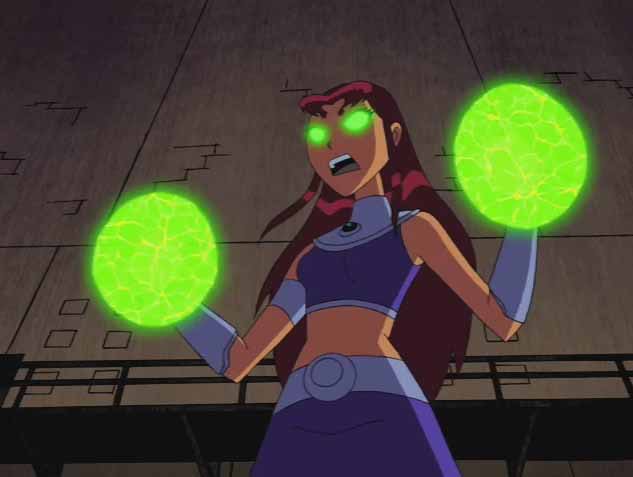 Starfire in the animated series